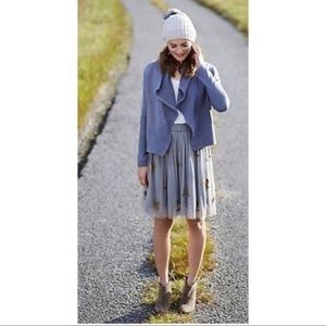 Anthropologie Moulinette Soeurs Beaded Tulle Skirt